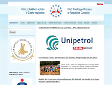 Tablet Screenshot of polskykapital.cz